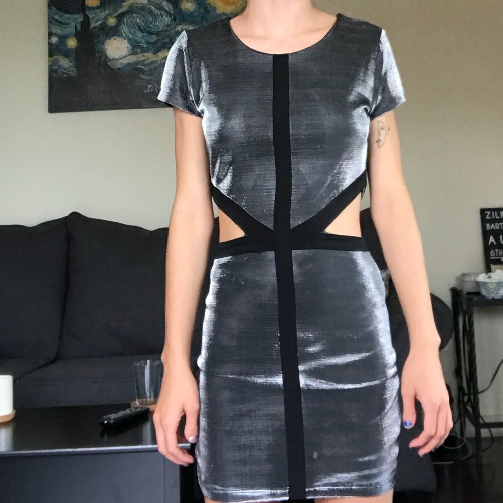 Metallic small dress